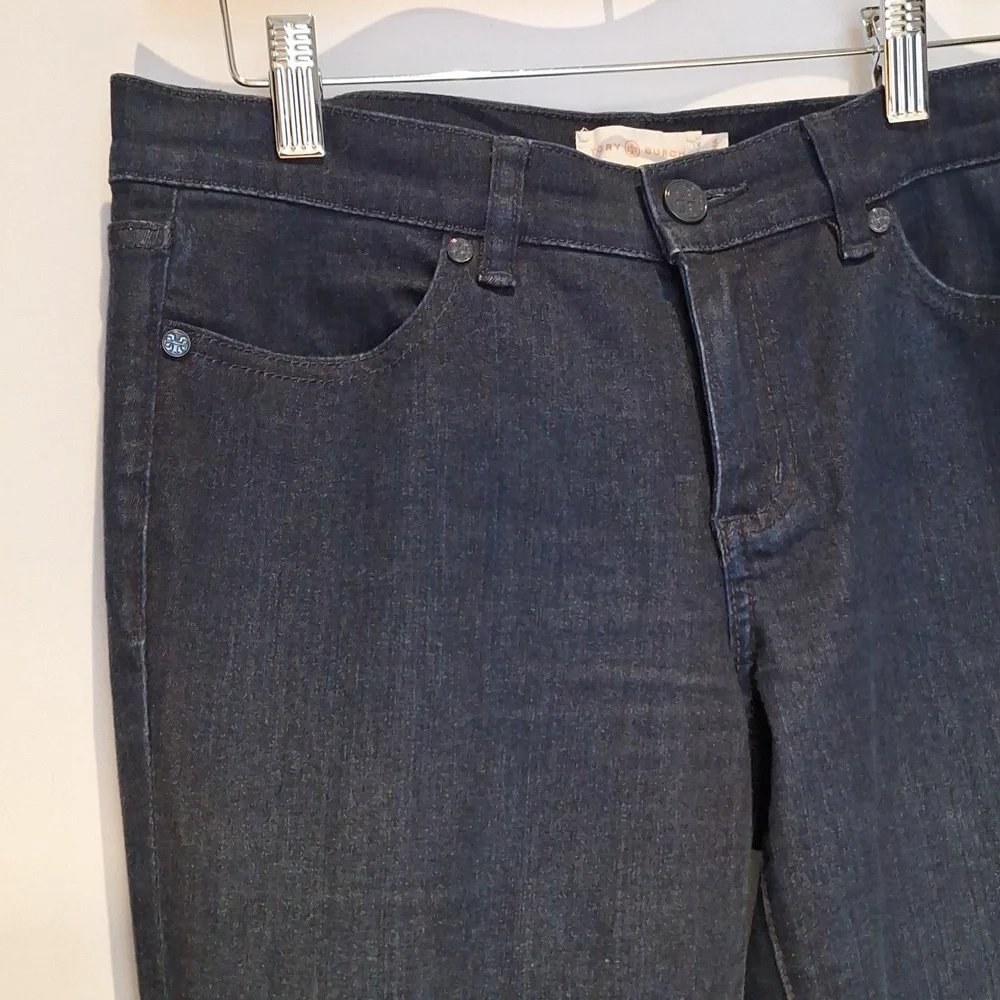 Tory Burch Dark Blue Women's Leggings Jeans Size 28